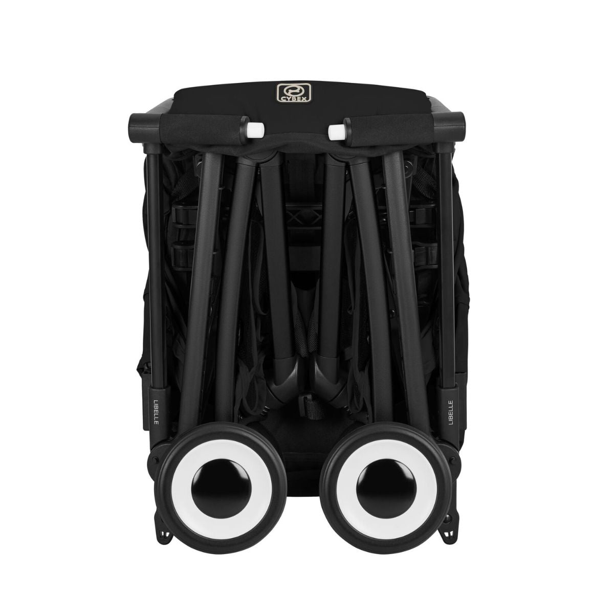 Cybex Libelle Ultra Compact Stroller - Black Frame/Magic Black - Ultra-Compact for Every Journey