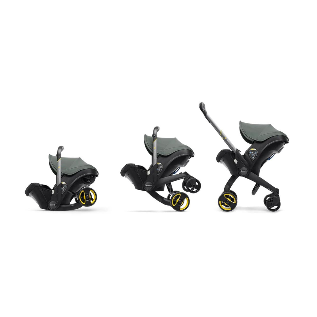 Doona Infant Car Seat & Stroller Travel System - Slate Green - All-in-One Travel System